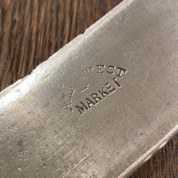 Am…est Market 10” Bullnose Scimitar Hand Forged Carbon Steel Custom Handle