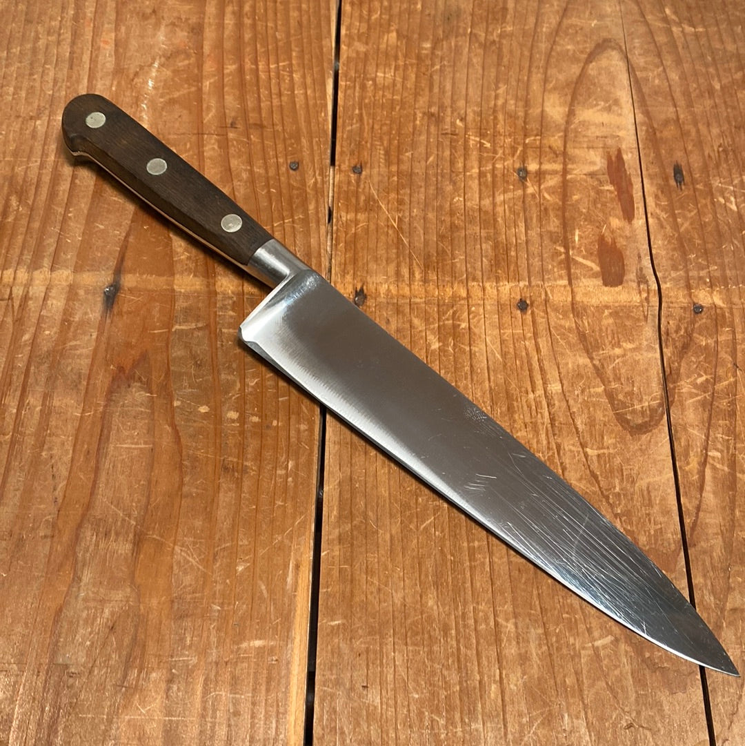 Antique Butcher Knife, Vintage Chefs Knife, M Pouzet 1878 Trompette Carbon  Steel, French Farmhouse Antiques, Kitchen Decor Large Chef Knife 