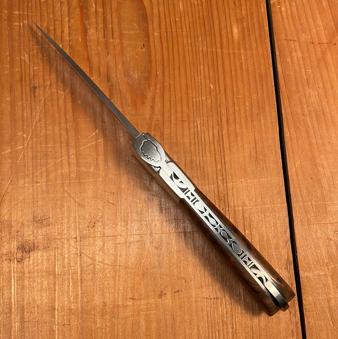 Fontenille Pataud Pialincu 10.5cm Pocket Knife Walnut Lockback