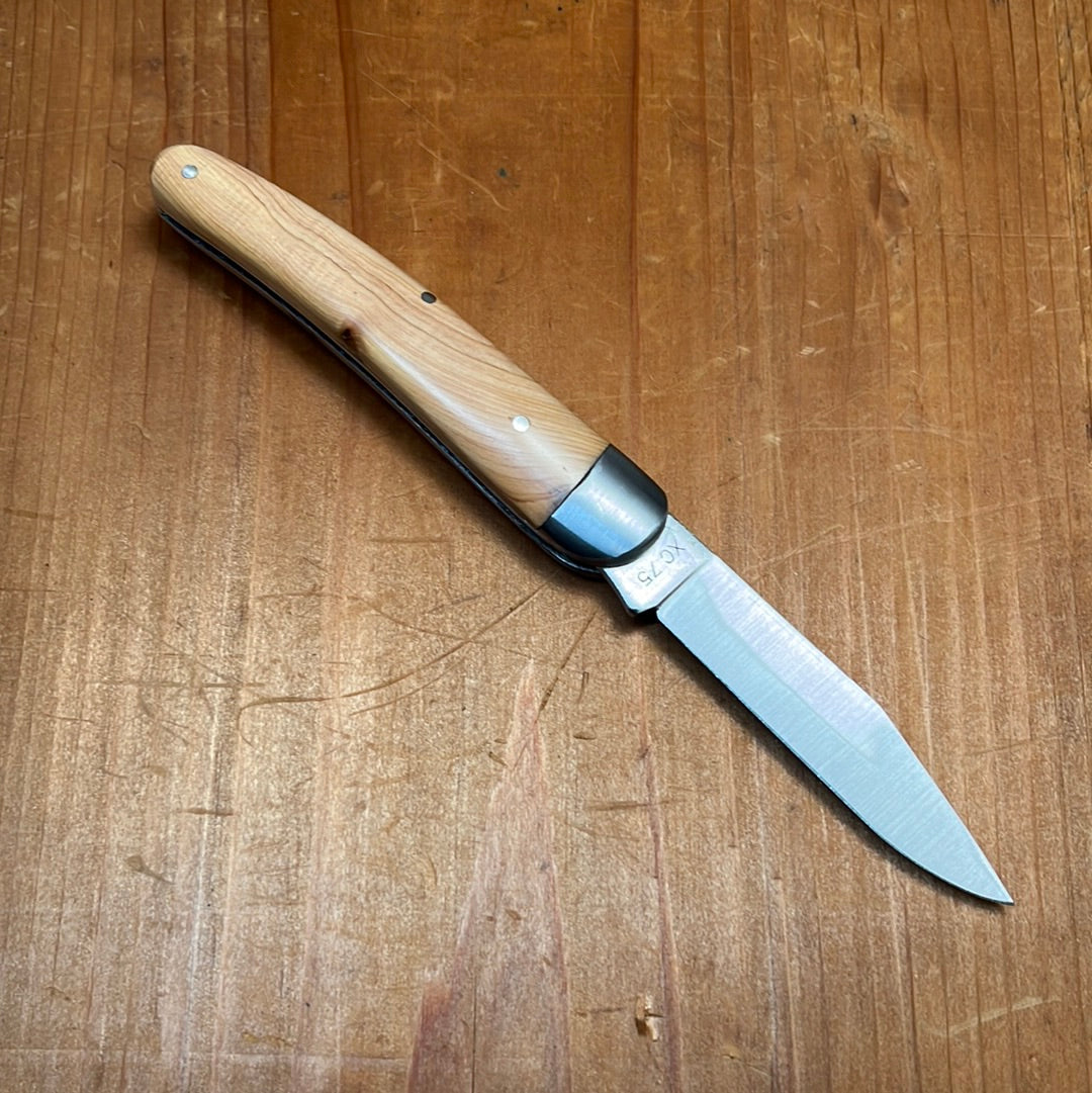 Au Sabot Alsacien 10cm Pocket Knife Carbon Juniper