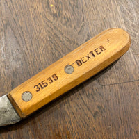 Dexter 5.5” Carbon Steel Boning Knife Beech Handle 1930’s