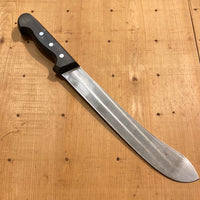 Gustav Emil Ern 10” Bullnose Butcher Knife Solingen Early 1980’s