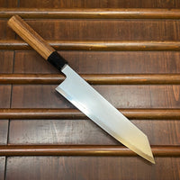 Myojin Naohito 240mm Kiritsuke Gyuto SG2 Stainless Kasumi Teak