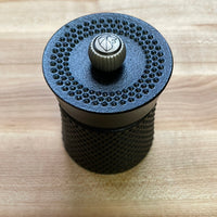 Peugeot Bali Black Cast-Iron Pepper Mill and its Salt Cellar