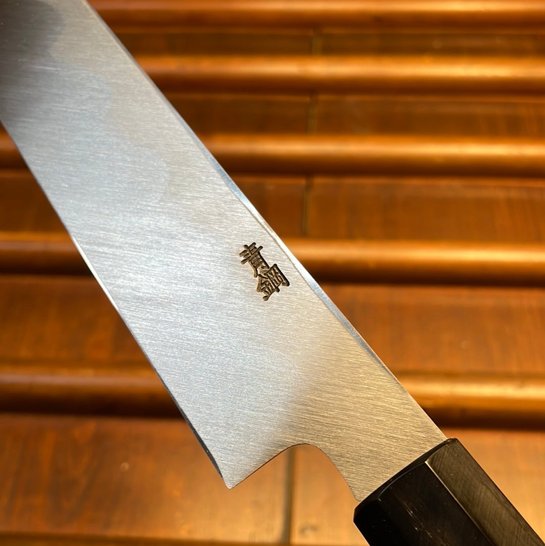 Hitohira Kikuchiyo Manzo 270mm Sakimaru Yanagi Aogami 2 Ho Wood W