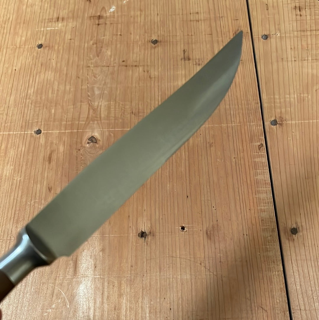 Eichenlaub Forged Tableware - Steak Knife Table Length - Walnut Matte - Set of 6