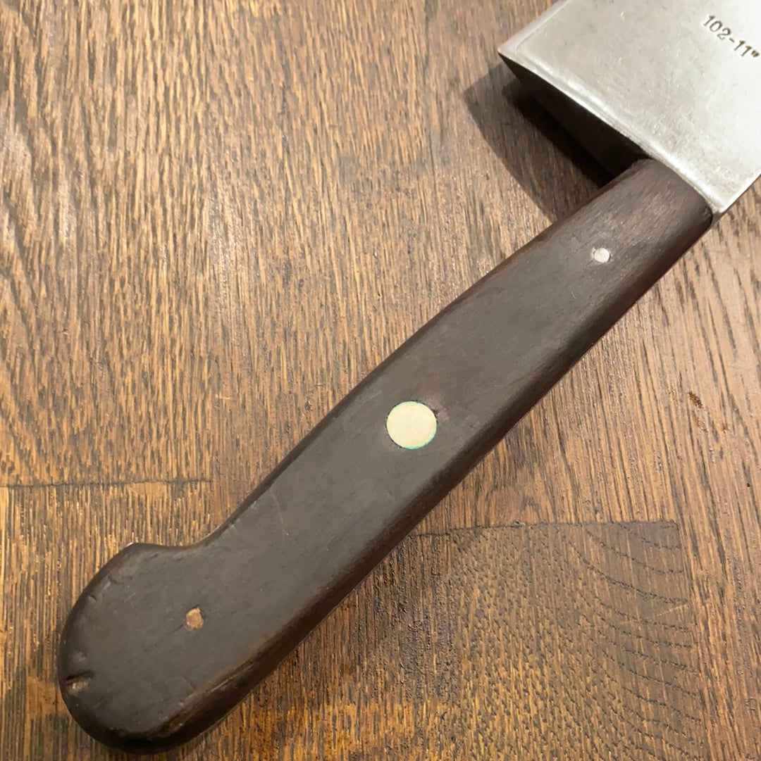 J. A. Henckels 9.25” Chef Knife Handforged Carbon Steel 1950’s
