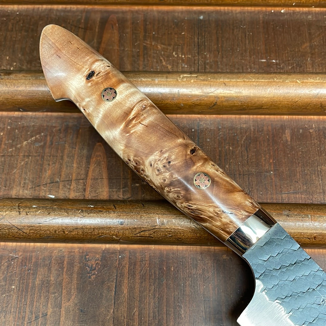 Knife sharpening device, steel, 20 cm, Katana Saya - Grunwerg