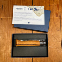 Opinel #8 Limited Edition Folding Knife Stainless Serpent Wood