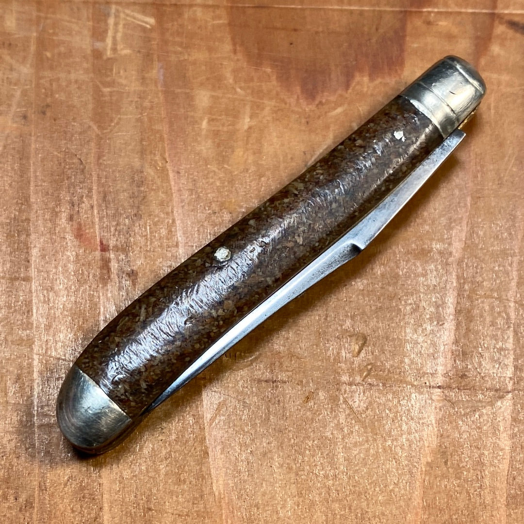 NY Knife Co 2 7/8” Dog Leg Jack Knife Pyralin 1856-1931 – Bernal Cutlery