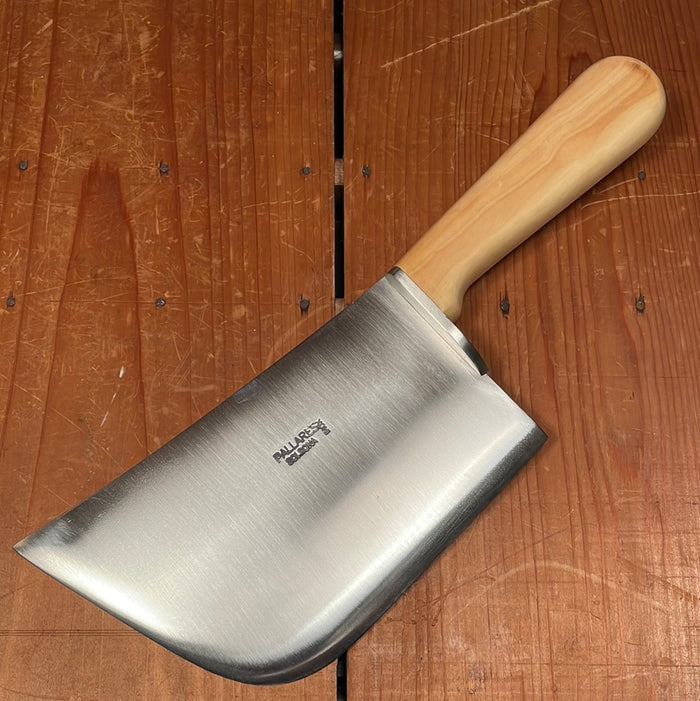 Pallares 7" Butcher Cleaver Stainless Boxwood