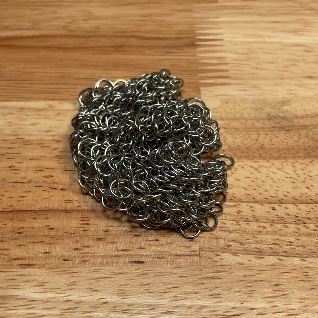 Chainmail Cast Iron Scrubber in 2023