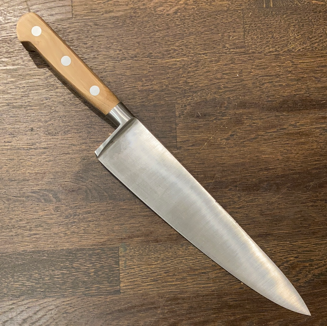 K Sabatier Authentique 9" Chef Carbon Steel Olive