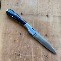 Fontenille Pataud 2013 Sperone 12cm Pocket Knife Pinned Buffalo Horn Tip Lockback