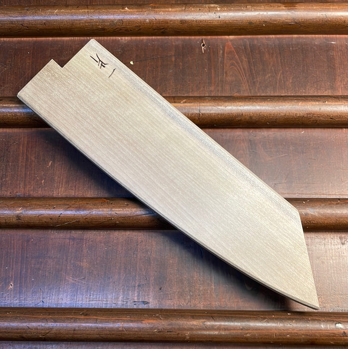 Hitohira WB 180mm Kiritsuke Bunka Saya - Ho Wood