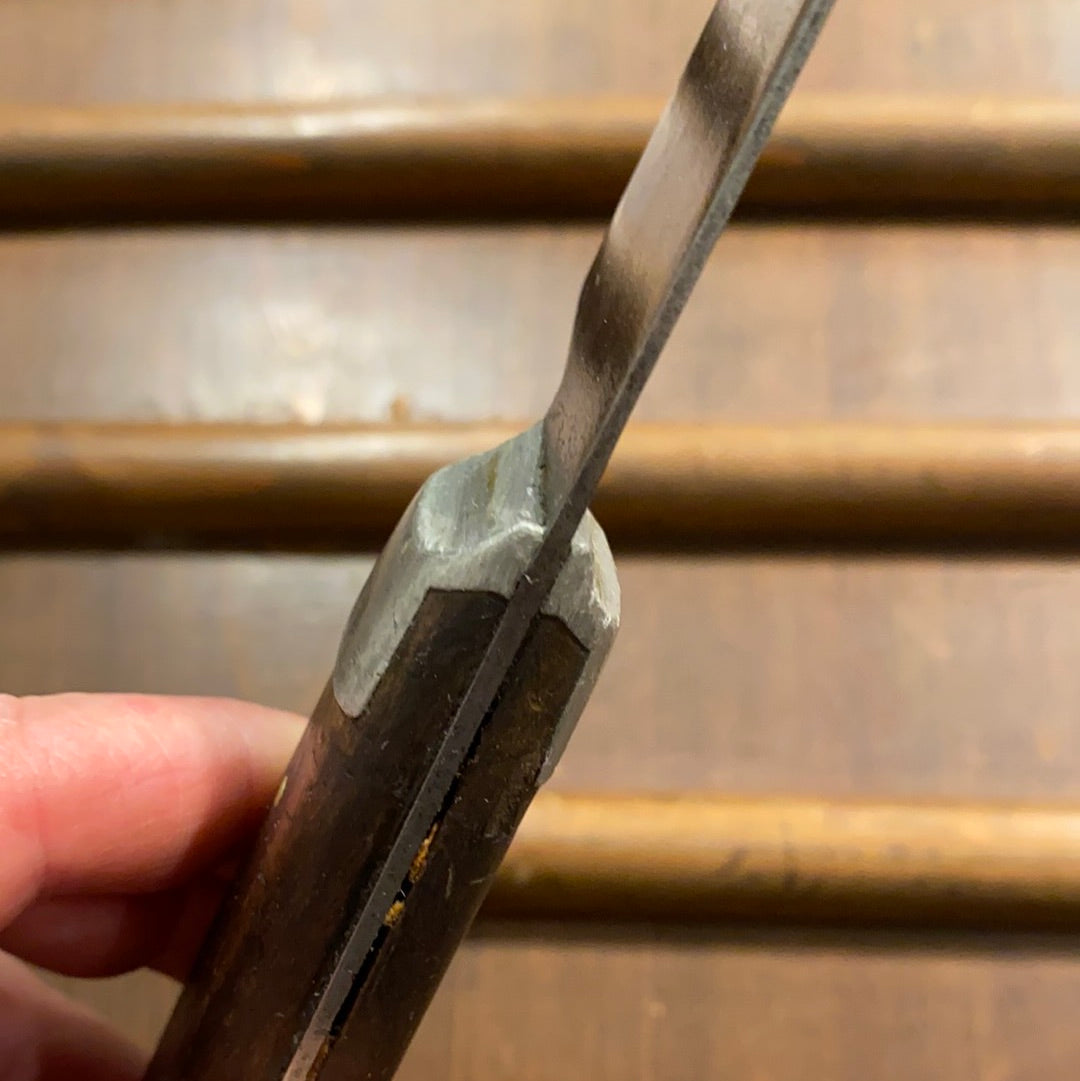 Unmarked 11” Flexible Slicer Carbon Steel American 1880’s-1920’s