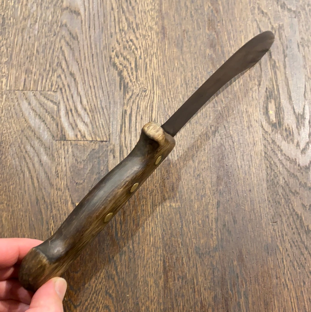 Unmarked 6” Skinning Knife Carbon Steel Germany 1950’s-70’s