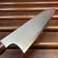 Hitohira Gorobei Rikichi 210mm Gyuto Aogami 2 Kasumi Cherry Wood