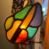 Stained Glass Knife Nightlight