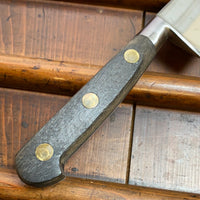 Emouleur Thiernois 8” Chef Knife Carbon Steel Beech Handle 1950’s?