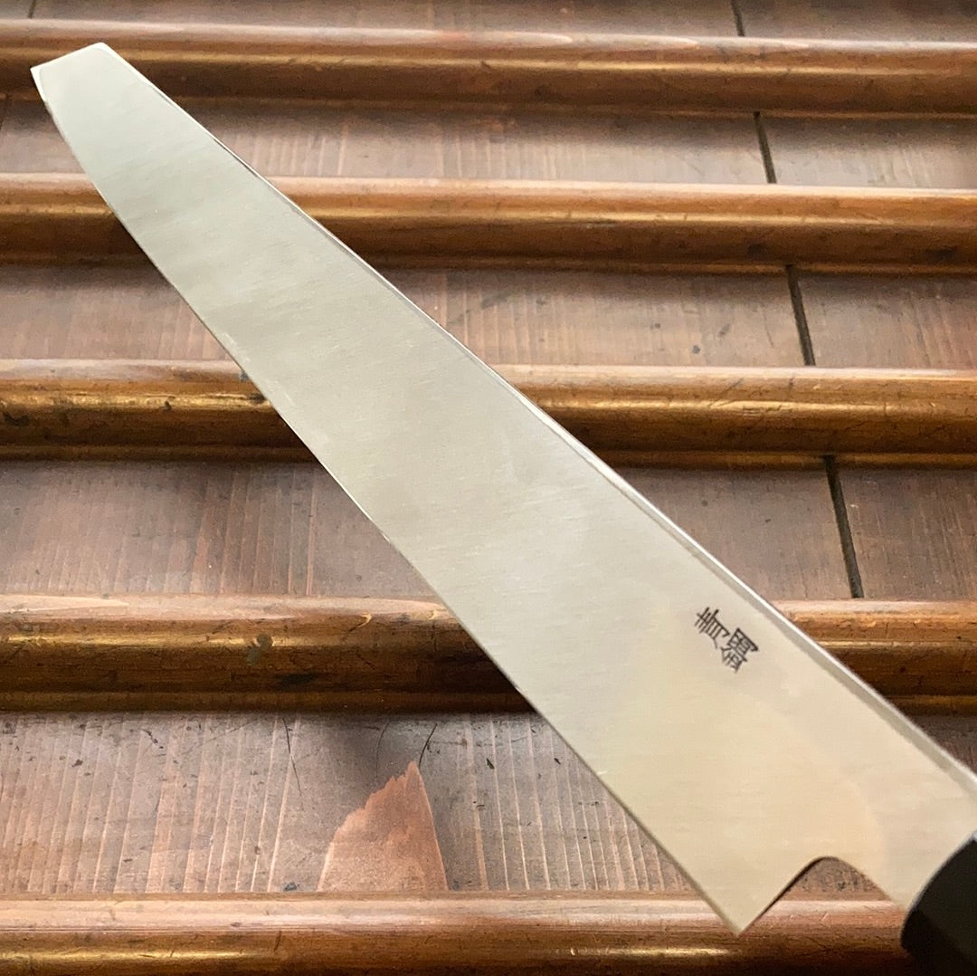 Hitohira Kikuchiyo Manzo 300mm Kiritsuke Yanagi Aogami 2 Ho Wood W/ Saya