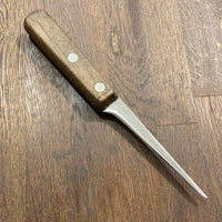 J A Henckels 5” Boning Knife Model 68-5” Carbon Steel Walnut 1950’s