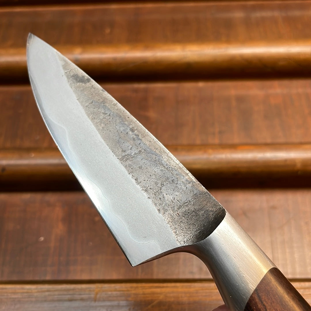 Blenheim Forge Hunting Knife Carbon Ironwood