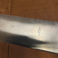 K Sabatier 8” Chef Knife Stainless 1950’s-60’s