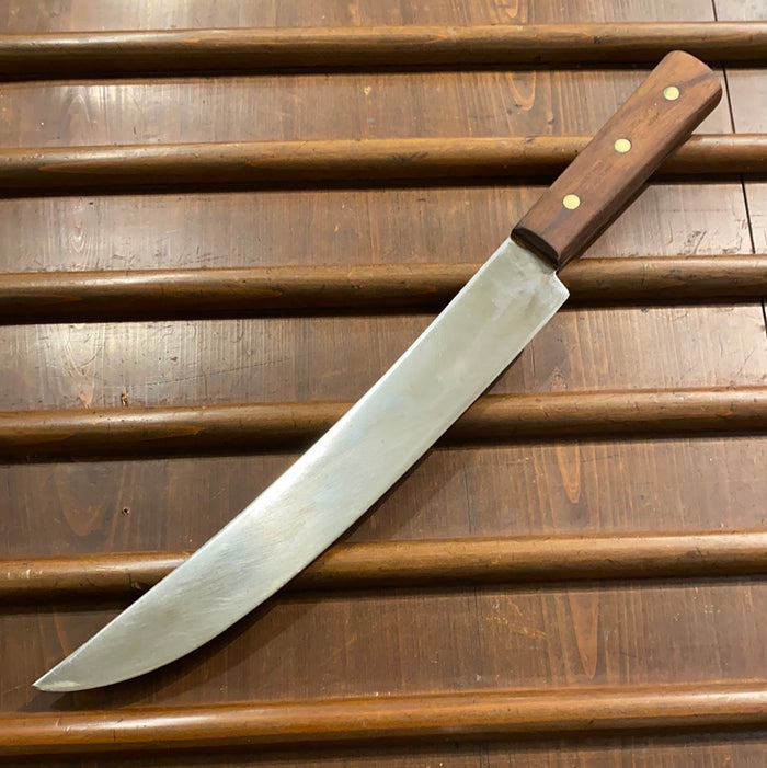 Unmarked 12” Scimitar Carbon Steel American 1930’s-60’s