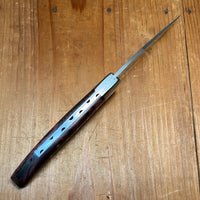 Au Sabot Basque 12cm Pocket Knife Stainless Violetwood