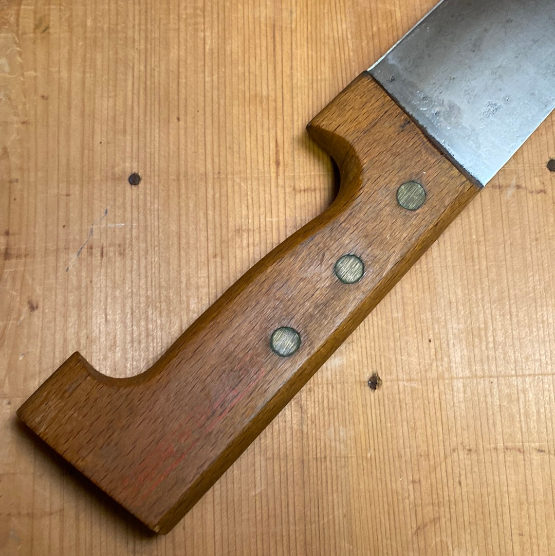 Unmarked 12” Boucher Butcher Knife Carbon Steel France 1960/70’s?