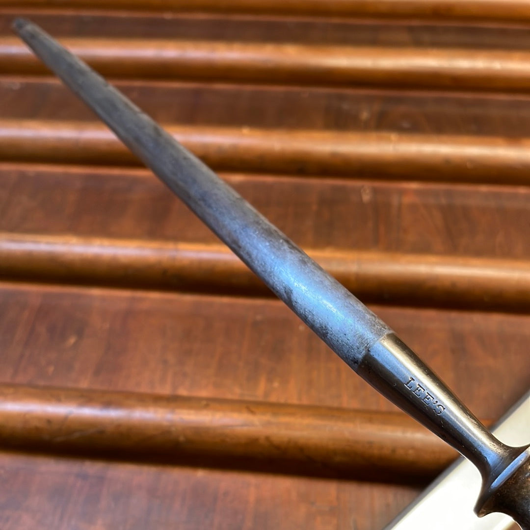Old Carving Set Fork Knife Sharpener LEE'S Dragon Handles