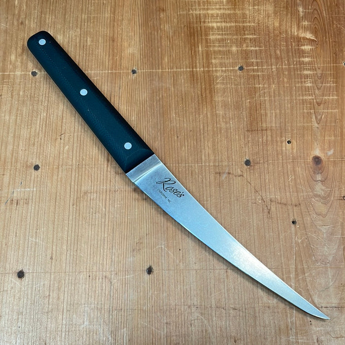 Silverthorn 6" Boning BD1 Stainless Steel Black Micarta Handle