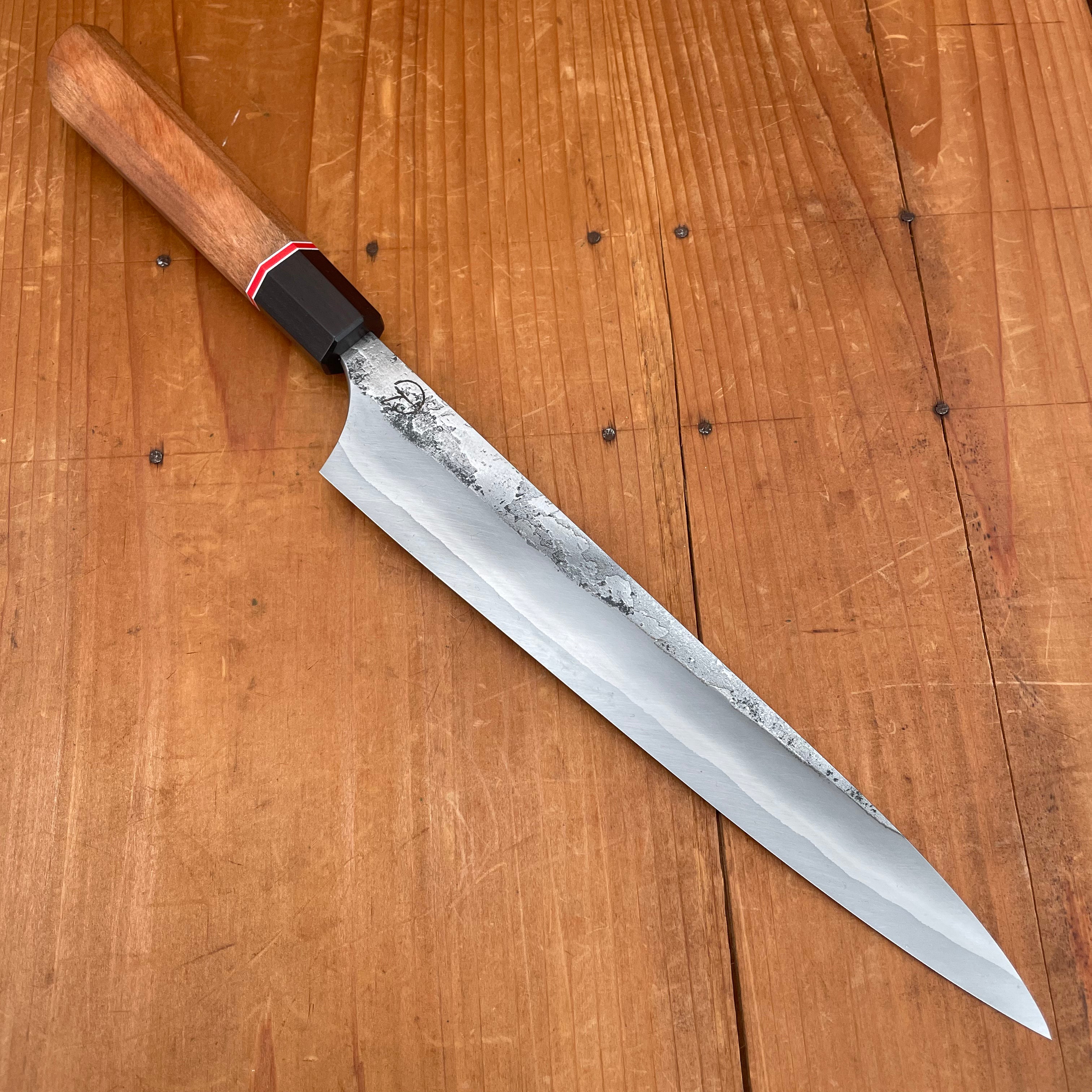 Nice Damascus/vg-10 Gyuto Chef Knife, Handle in Bocote/ebony