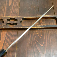 Hitohira Kikuchiyo Manzo 270mm Yanagi Shirogami 3 Ho Wood - LEFTY