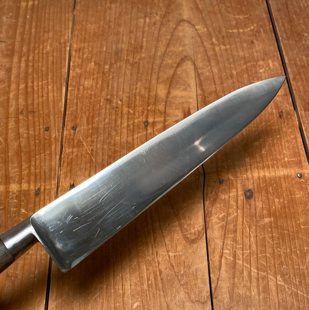 Sabatier Trumpet / Ancien Maison 7.5” Chef Knife Stainless France 1950’s