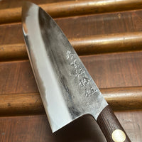 Jiro Nakagawa 150mm Yo Petty Shirogami 1 Tsuchime Tagayasan Handle #355