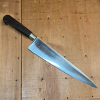 E. Peter Paris Nogent Style 10" Chef Carbon Steel Late 19th Early 20th C VGC