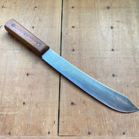 J Russell 10” Bullnose Scimitar Carbon Steel Made For US Military 1953