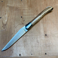 Fontenille Pataud Laguiole Nature 12cm Pocket Knife Pistachio Lockback