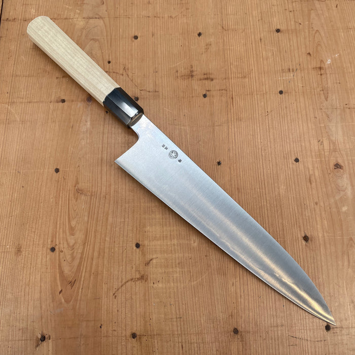 Takada no Hamono 240mm Gyuto Iron Clad Aogami 2 Ho & Horn Octagonal