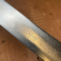 A J Jordan 11" Bullnose Butcher Double Shear Steel Boxwood is 1871-1926