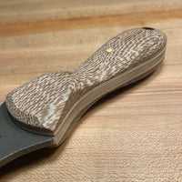 Alma Knife Co. Carolina Shucker - Hemp | White Resin