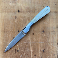 Fontenille Pataud 2013 Sperone 12cm Pocket Knife Pinned Cow Bone Lockback
