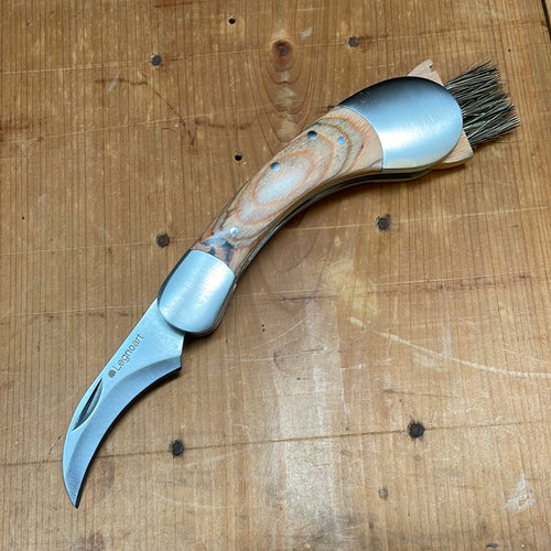 Mushroom Brush with Knife