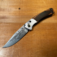 Benchmade x Casey Underwood 15085-2201 Mini Crooked River - Bull Elk