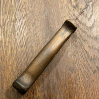 J. A. Henckels 5.5” Stiff Narrow Boning Knife Carbon Steel Walnut 2 Rivets 1950’s?