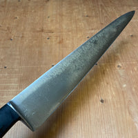 American 10" Flexible Slicer Hand Forged Carbon Steel Ebony Brass