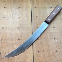 Unmarked 12” Scimitar Carbon Steel USA 1950’s-70’s?