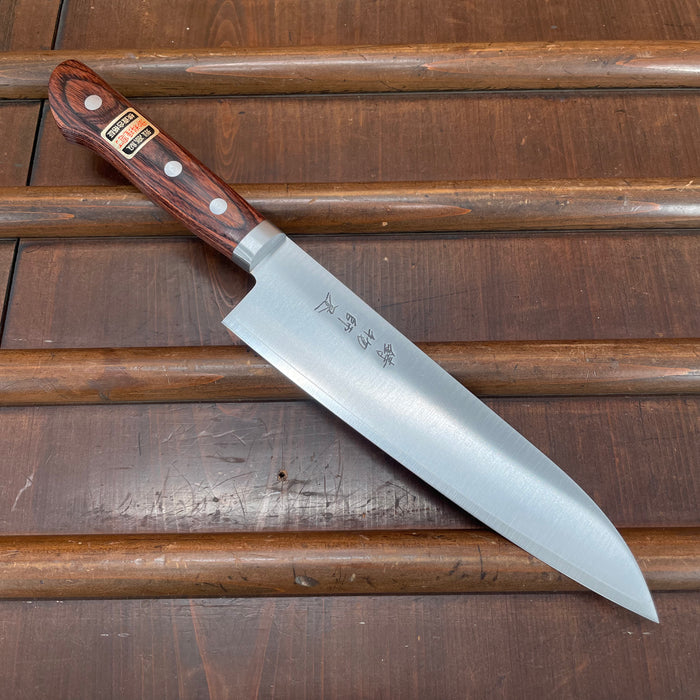 Hitohira Imojiya MZ 180mm Gyuto VG-1 Imitation Mahogany Handle